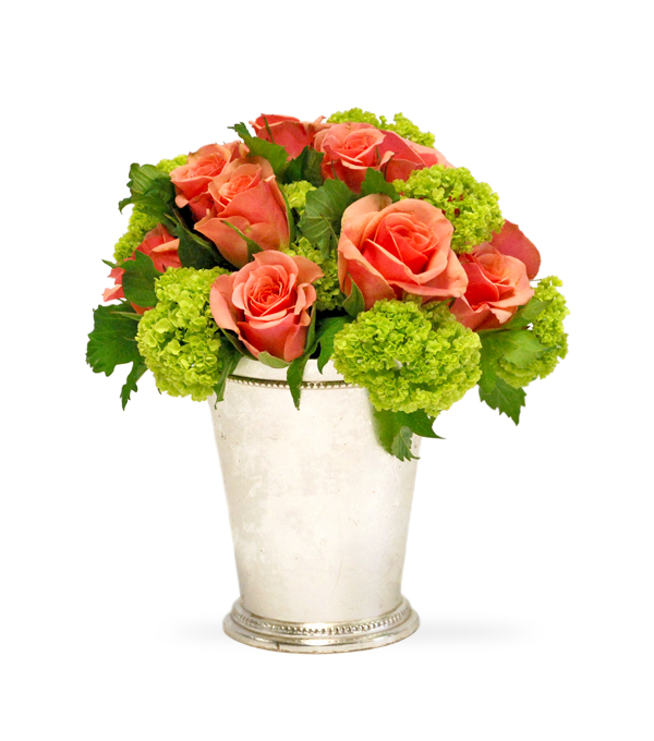 A Cup Of Freshness is a tussy-mussy arrangement designed by Sun Flower Gallery in Glenview, Il. Order today for same day delivery.